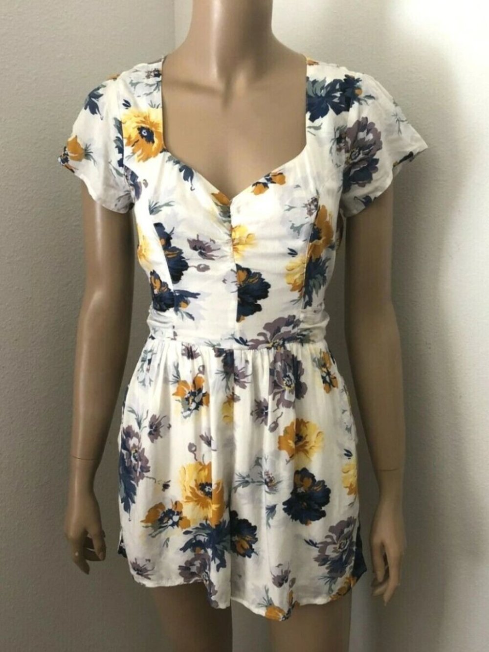 TALL Abercrombie & Fitch Floral Romper - XL